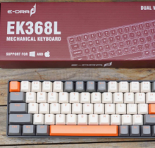 Bàn phím chơi game cơ E-DRA EK368L - Alpha