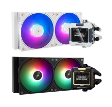 Tản nhiệt nước Thermalright Frozen Warframe 240 (Black/ White) ARGB