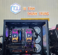 BỘ XEON DUAL 2680V4/64GB/512GB/750TI 4GB/650W/24INCH 100HZ