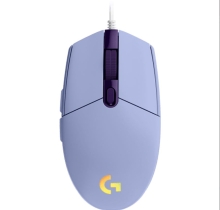 Chuột Logitech G203 LightSync Lilac