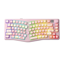 Bàn phím cơ AULA LEOBOG A75 Moon Cat Pink