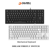 Bàn phím cơ Gaming DAREU EK87L v2 (DREAM / FIREFLY switch – NO LED)