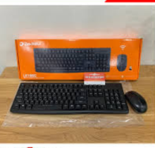 BỘ BÀN PHÍM CHUỘT KHÔNG DÂY DAREU LK186G ĐEN (USB)