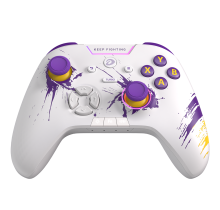 Tay cầm DareU H105 Wireless Trắng Tím