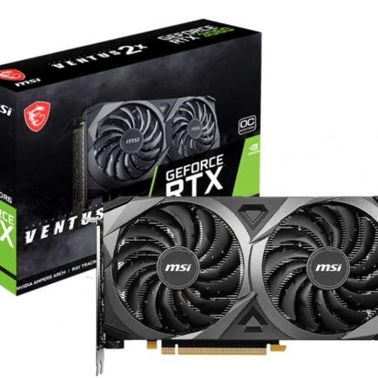 Card màn hình MSI GeForce RTX 3060 Ventus 2X OC 12G