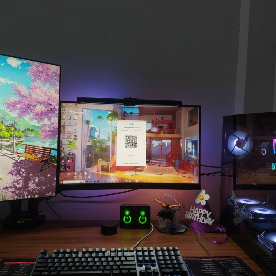 BỘ PC BLACK 2 MÀN HÌNH (H610/ I5 12400F/ 16GB/M.2 256GB/1660TI 6GB/ 650W / INFINITY 180HZ /INFNITY 100HZ)