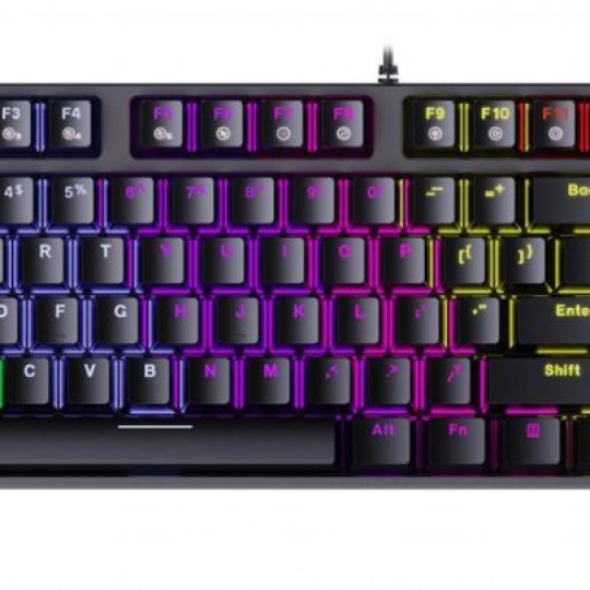 Bàn phím cơ Gaming DAREU EK87 - Black (Multi-LED)