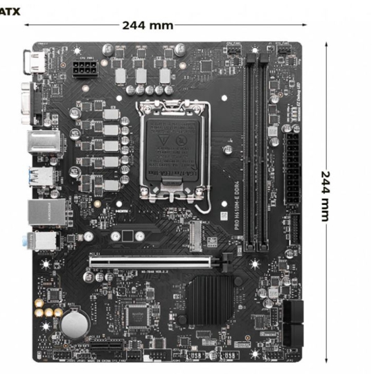 Mainboard MSI Pro H610M-E DDR4