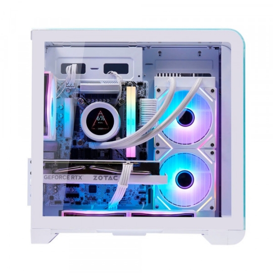 Vỏ Case MIK BARBATOS M BLACK (M-ATX)/WHITE