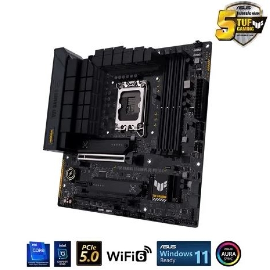 Bo mạch chủ ASUS TUF GAMING B760M-PLUS WIFI DDR4