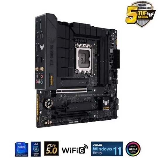Bo mạch chủ ASUS TUF GAMING B760M-PLUS WIFI DDR4