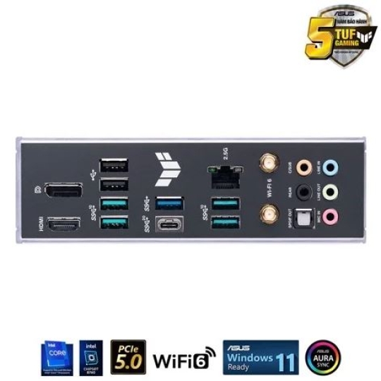 Bo mạch chủ ASUS TUF GAMING B760M-PLUS WIFI DDR4