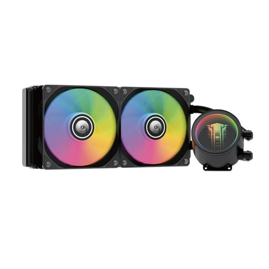 Tản nhiệt nước Leopard TK1 240 Black | ARGB, Đen