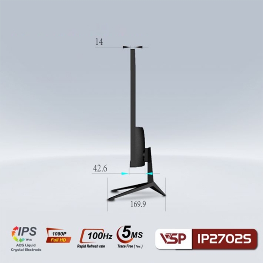 Màn hình VSP IP2702S (27 inch/FHD/IPS/100Hz/1ms)