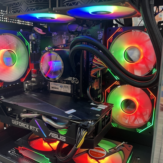 BỘ PC BỂ CÁ CHIẾN GAME FPS (B560/I5 11400F/16GB/M.2 256GB/RTX2060 6GB ASUS/X650W/MSI 27 CONG 170HZ)