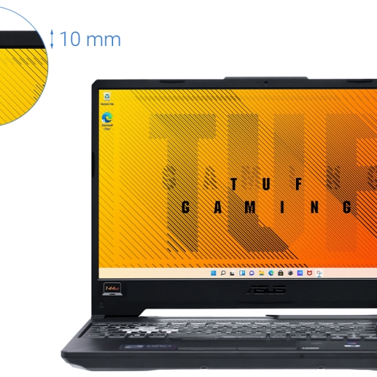 LAPTOP ASUS TUF GAMING FX506LH I5 10300H/8GB/512GB/144HZ/4GB GTX1650/WIN10