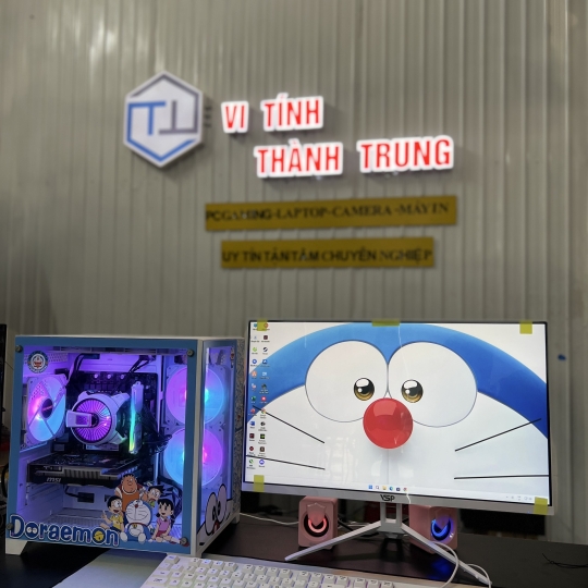 BỘ MÁY TÍNH GAMING TS01 CUSTOM ĐÔ RÊ MON