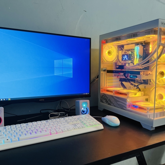 BỘ PC ĐỒ HOẠ THIẾT KẾ FULL WHITE (B760/I5 12400/32GB/500GB M2/3060 ULTRA 12GB/750W)