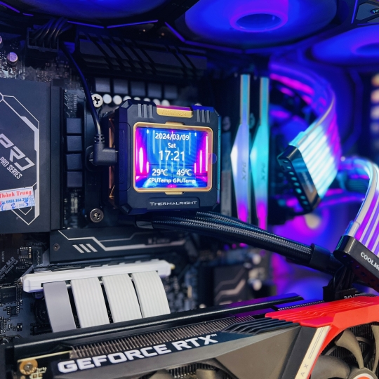 BỘ PC BLACK DỰNG VGA CHIẾN GAME (B660/I5 12400F/ RAM 8X2/M.2 500GB/650W/3060TI CLF 8GB/DỰNG VGA/MIK 07)