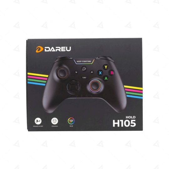 Tay cầm DareU H105 Wireless Black
