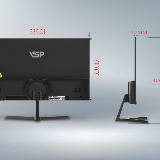 Màn Hình Gaming VSP IP2407S (23.8 inch/FHD/IPS/100Hz/5ms/HDMI + VGA/Phẳng)