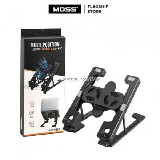 MULTI POSITION FOLDABLE BRACKET LAPTOP COOLER TABLET STAND H688 (giá đỡ laptop)