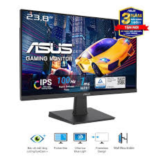 MÀN HÌNH GAMING ASUS VA24EHF (23.8''/ FHD/ IPS/ 100HZ/ 1MS)