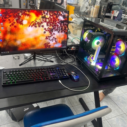 PC GAMING 017 - B660M PRO RS/12400/32GB/500GB/650W/1660S/27INCH QHD ASUS 27INCH/