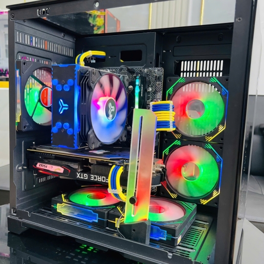PC GAMING 017 - B660M PRO RS/12400/32GB/500GB/650W/1660S/27INCH QHD ASUS 27INCH/