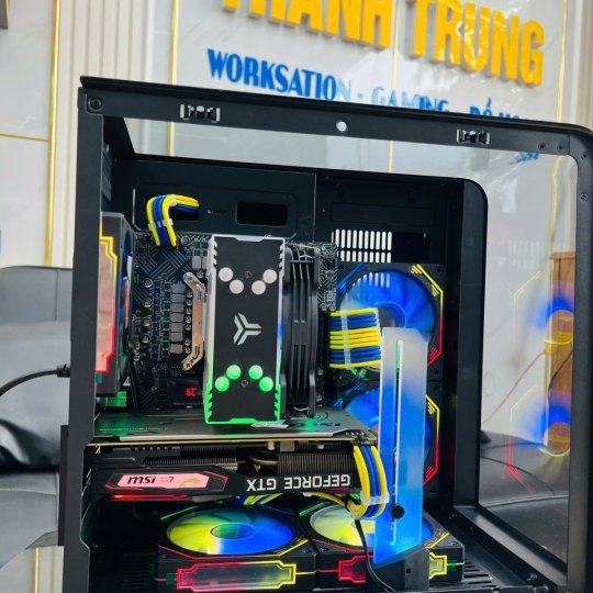 PC GAMING 017 - B660M PRO RS/12400/32GB/500GB/650W/1660S/27INCH QHD ASUS 27INCH/